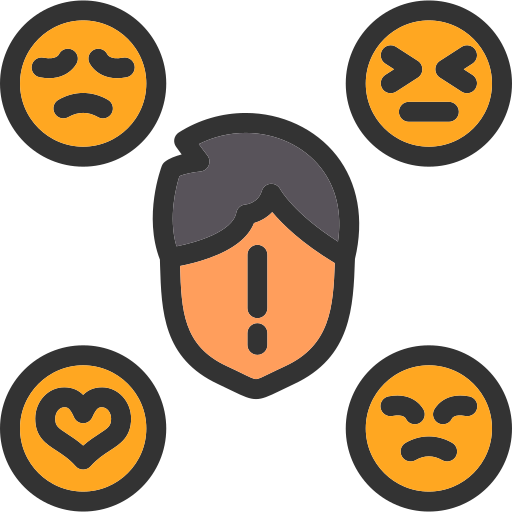 Emotion Generic Outline Color icon