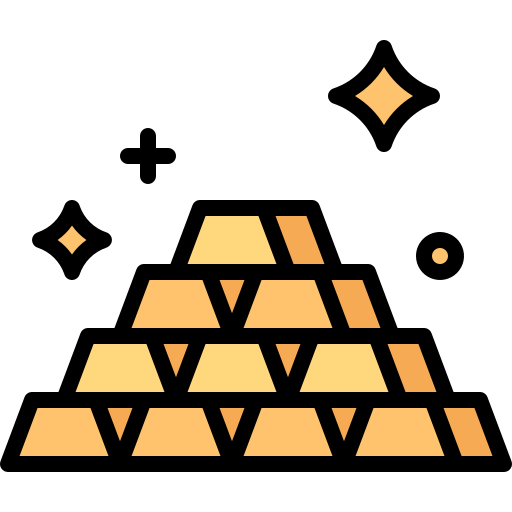 Gold Ingots - Free Icon