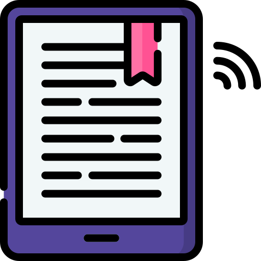 libro electronico icono gratis