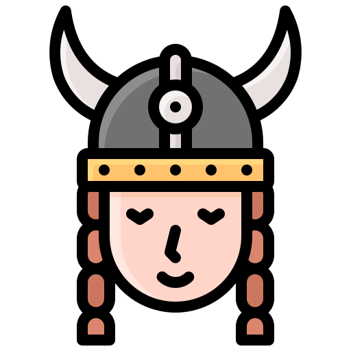 vikingo icono gratis