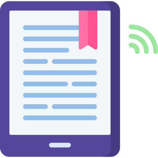 libro electronico icono gratis