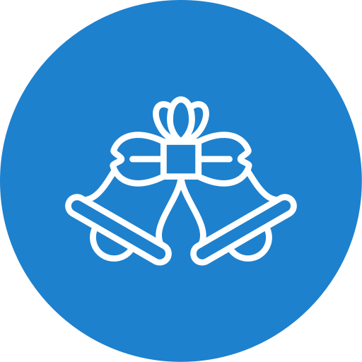campanas de boda icono gratis