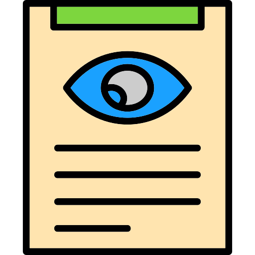 Company vision Generic Outline Color icon