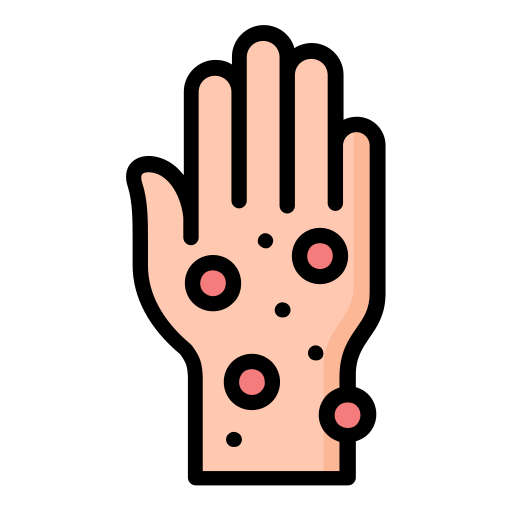 Hand Generic Outline Color icon