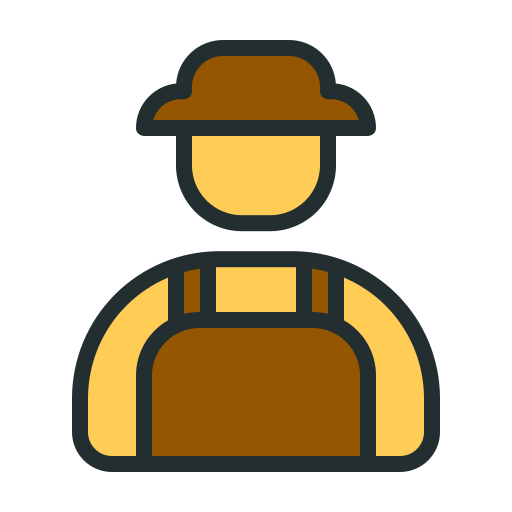 agricultor icono gratis