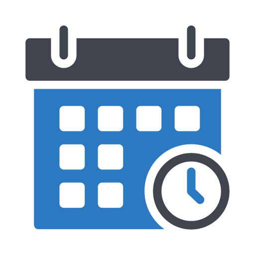 Clock - Free time and date icons