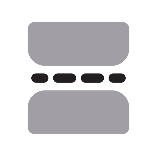 Split Generic Grey icon