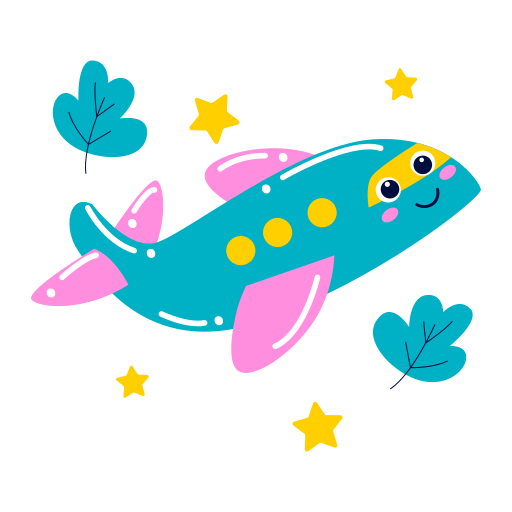 avion gratuit sticker