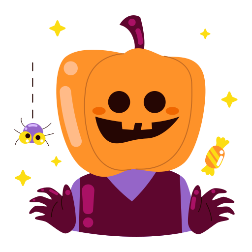 calabaza gratis sticker