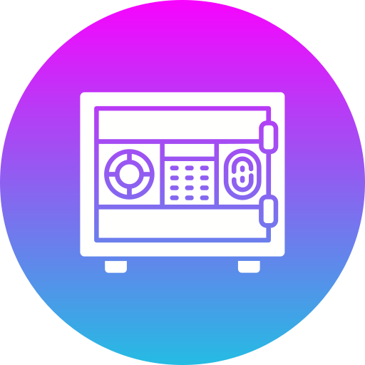 caja de seguridad icono gratis