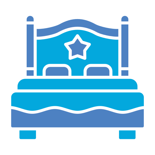 cama matrimonial icono gratis