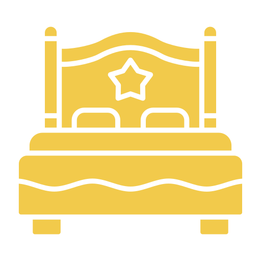 cama matrimonial icono gratis