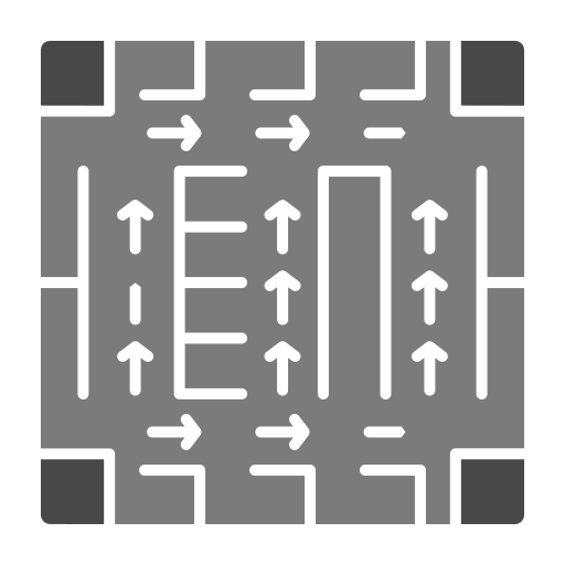 plan de evacuación icono gratis