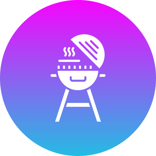 BBQ Generic Flat Gradient icon