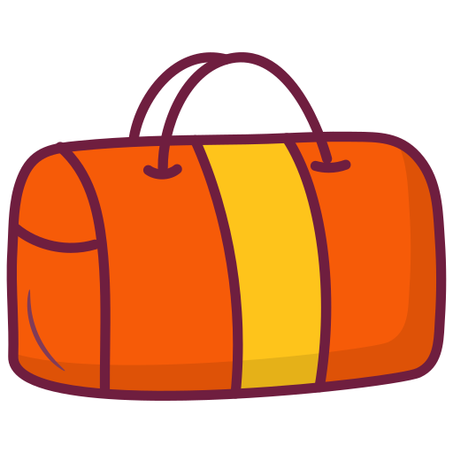Duffle bag Generic Hand Drawn Color icon