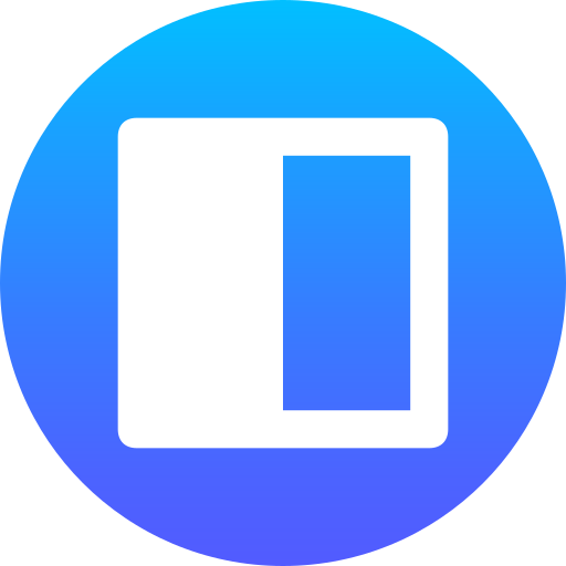 Layout Generic Flat Gradient icon