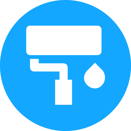 cepillo de pintura icono gratis