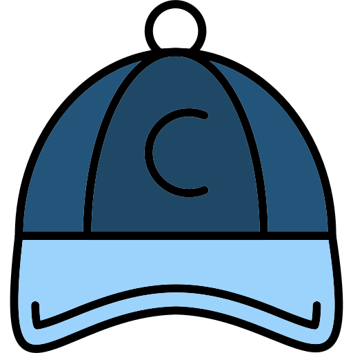 gorra de beisbol icono gratis