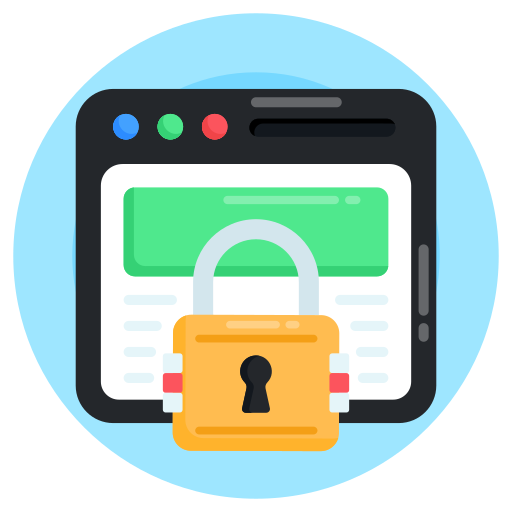 protección web icono gratis