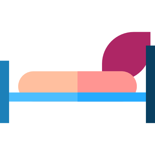 Bed Basic Straight Flat icon