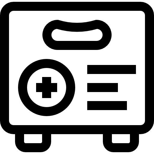 kit de primeros auxilios icono gratis