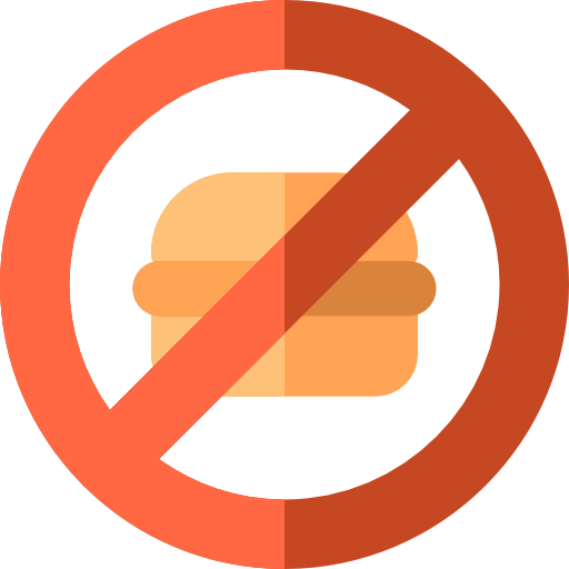 No food Basic Rounded Flat icon