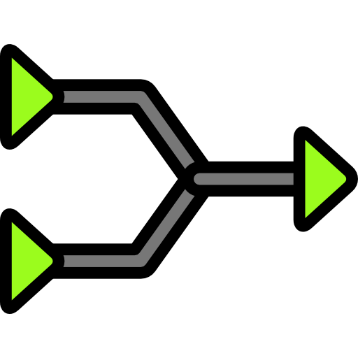 intersección icono gratis