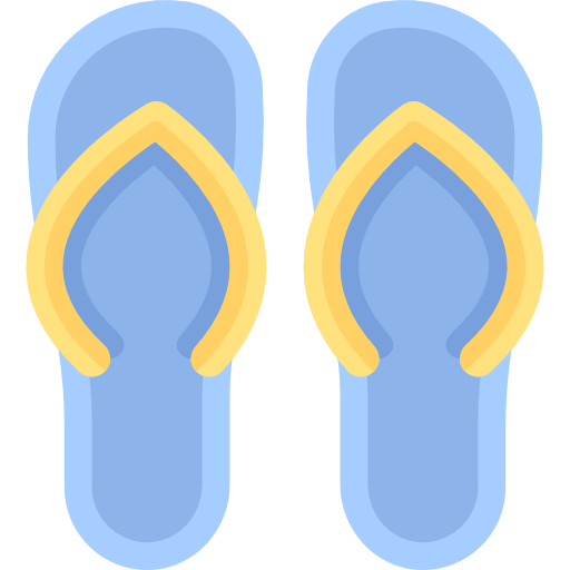 chancletas icono gratis