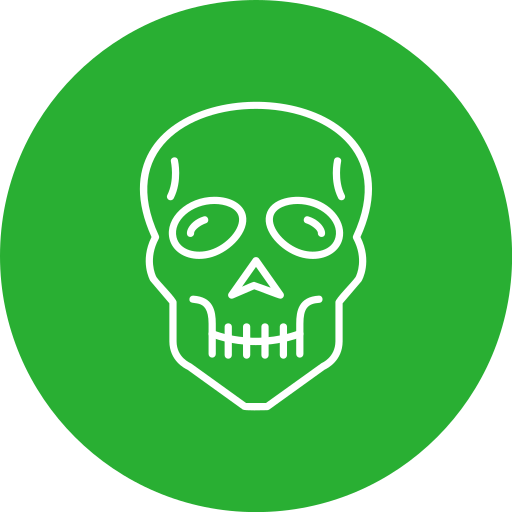 Skull free icon