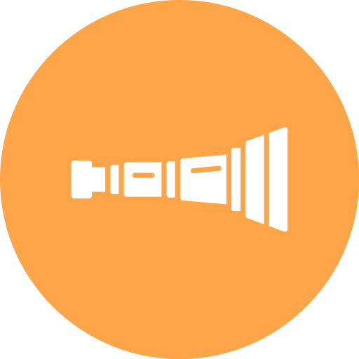 Подзорная труба бесплатно иконка