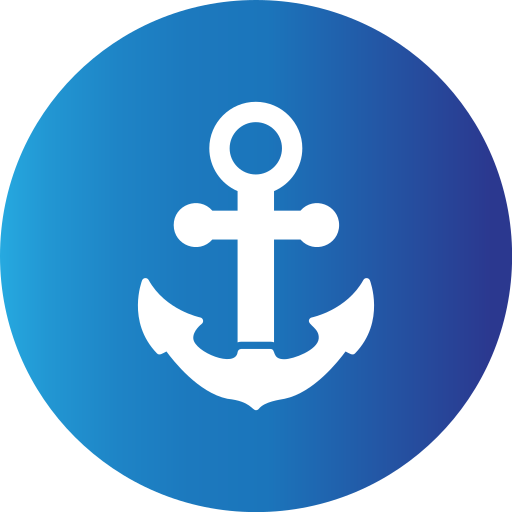 Anchor Generic Blue icon