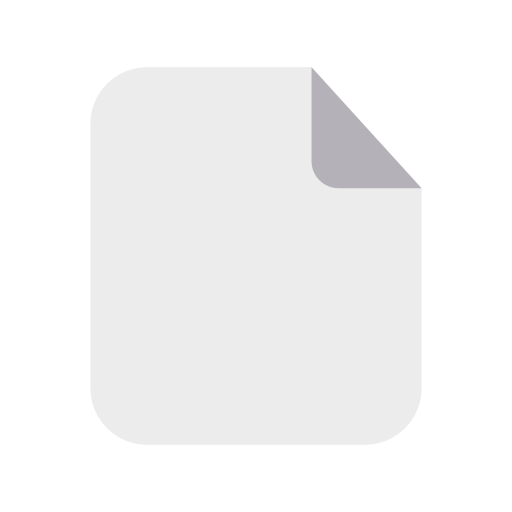 Blank page Generic Flat icon