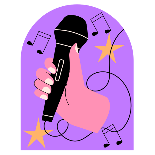 karaoke gratis sticker