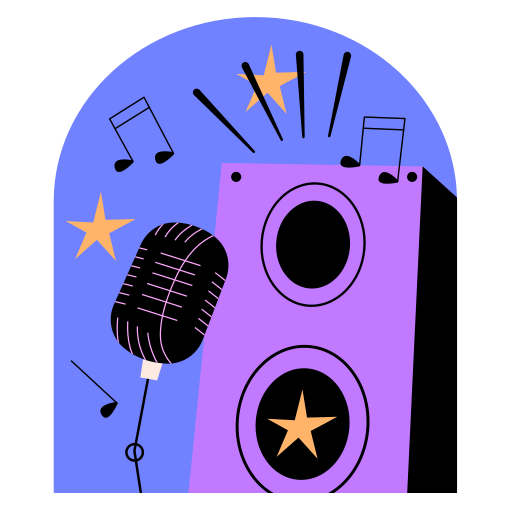 karaoke gratis sticker