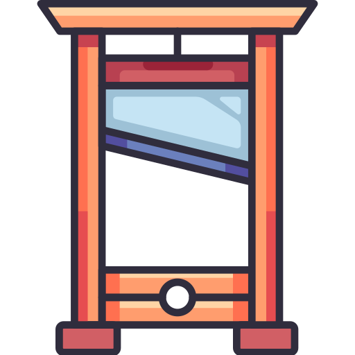 Guillotine free icon Guillotine free icon