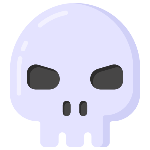 Skull free icon Skull free icon