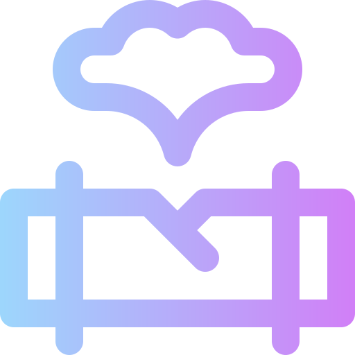 fuga de gas icono gratis