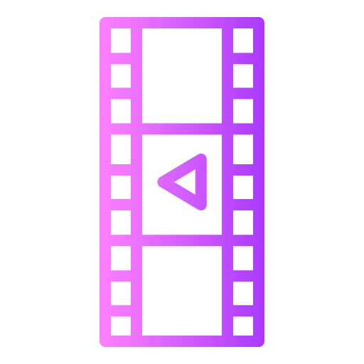 Film strip Generic Gradient icon