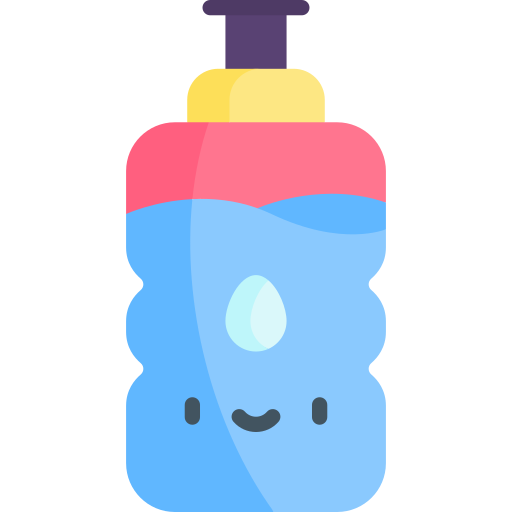 Water bottle Kawaii Flat icon