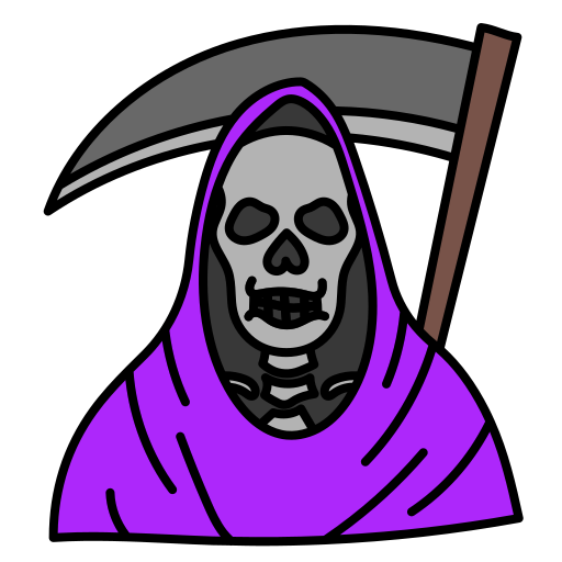 Grim reaper Generic Outline Color icon