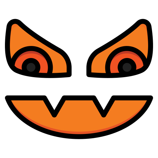 evil pumpkin smile t-shirt roblox png - - Roblox