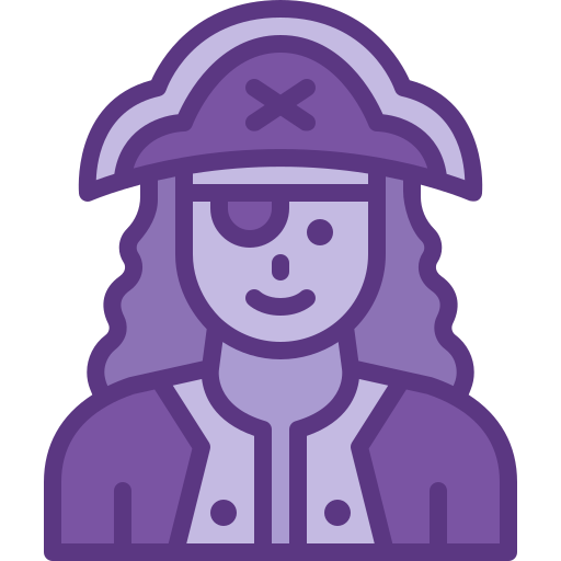 Pirate Generic Outline Color icon