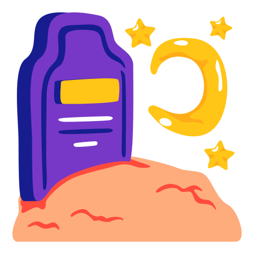 Tombstone free sticker