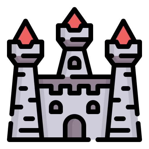 castillo icono gratis