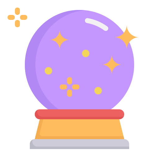 Crystal Ball Generic Flat icon