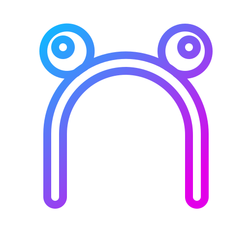 arco de cabelo grátis ícone
