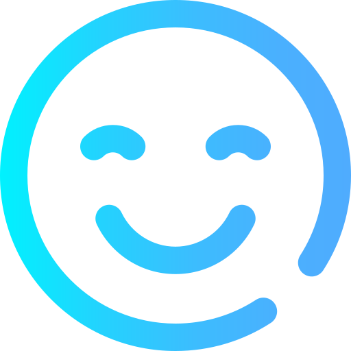 Smile Super Basic Omission Gradient icon