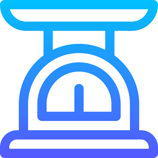 Food scale free icon