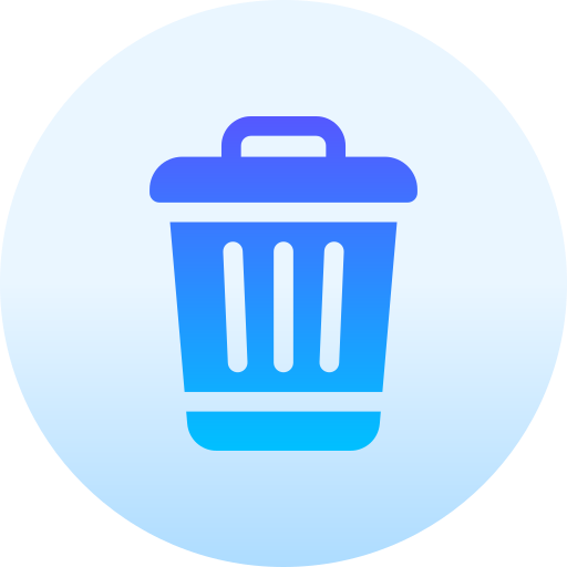 contenedor de basura icono gratis