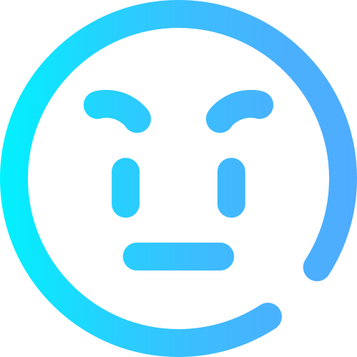 enojado icono gratis